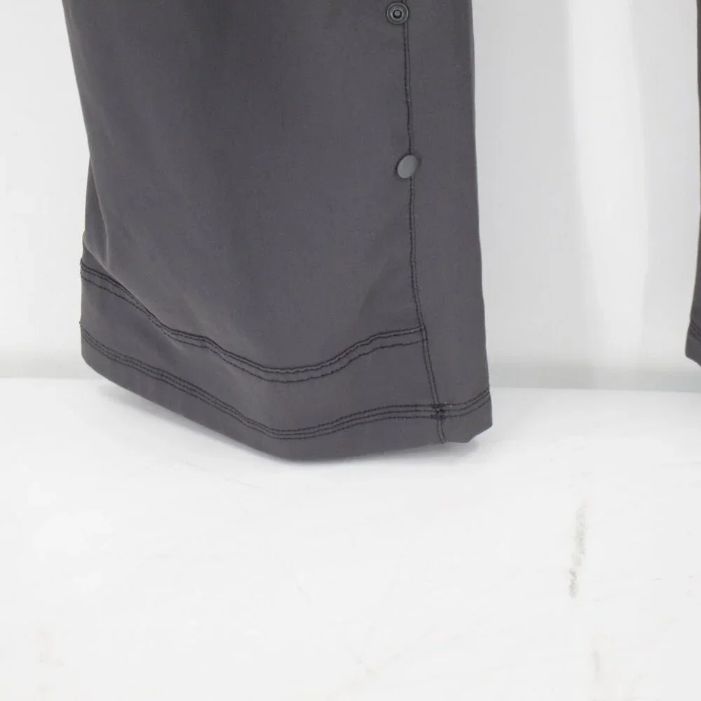 Prana Pants Mens 40 Zion Stretch Straight Cargo Hiking Belted Snap Roll Up Hem